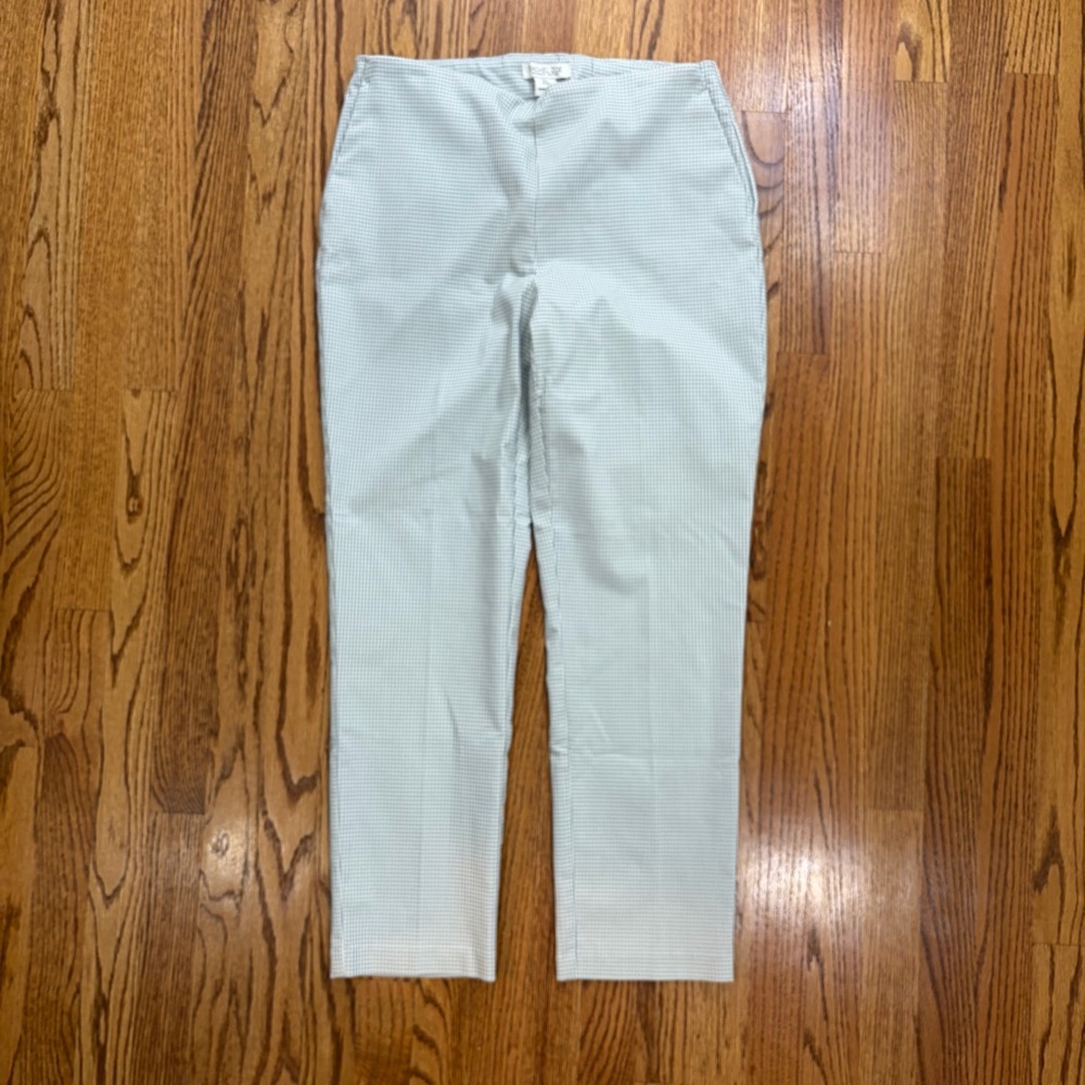 Rachel Zoe Gingham Chinos